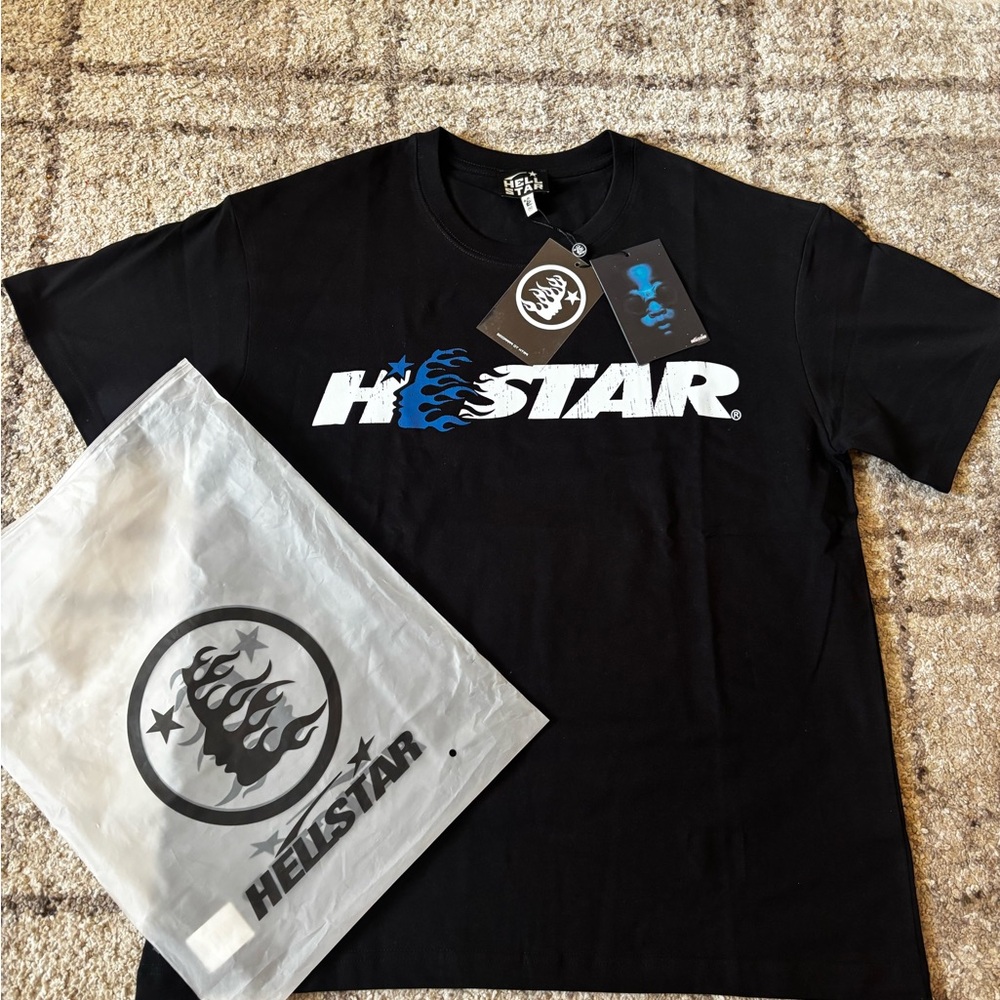 Hellstar Black Graphic T-Shirt